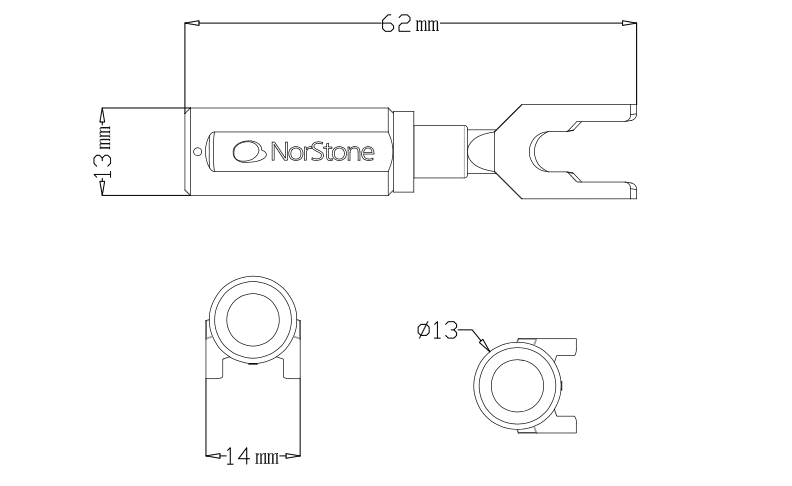 Spade konektorji Norstone Jura