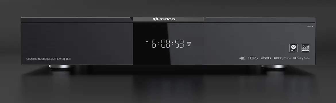 Zidoo UHD5000 HIFI 4K UHD medijski predvajalnik