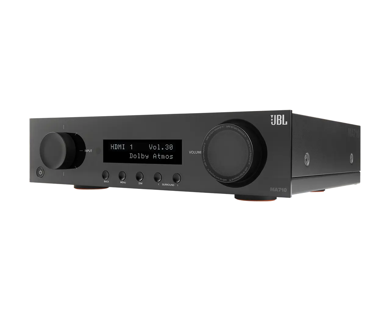 JBL MA710 7.2 omrežni AV Receiver | črn