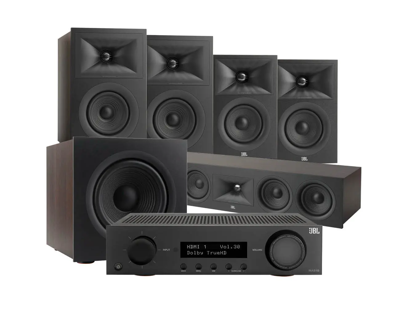 JBL 5.1 hišni kino sistem 510250 | črn